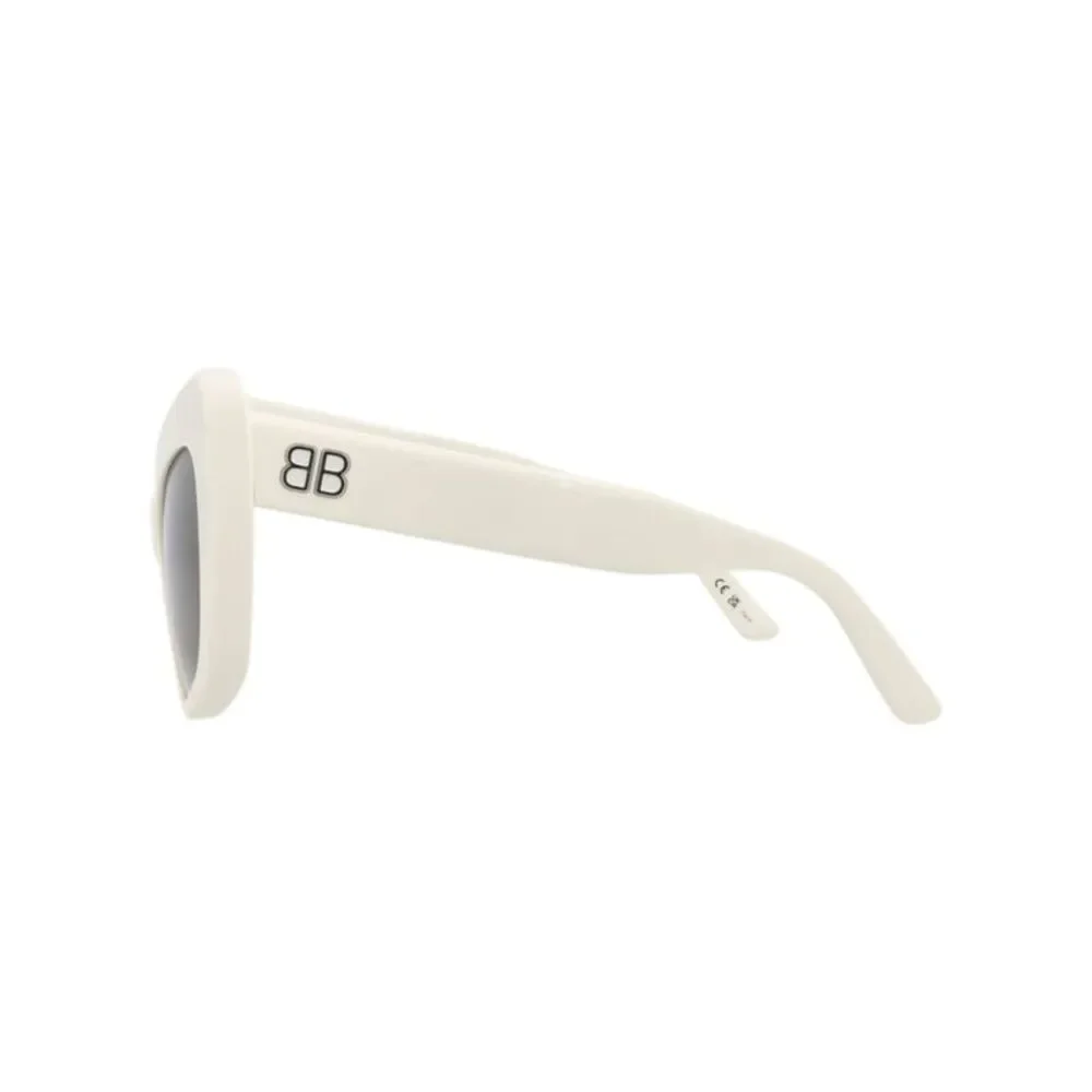 Balenciaga Cat Eye-Frame Recycled Acetate Sunglasses White Womens - Picture 3 of 6
